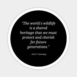 World Wildlife Day Magnet